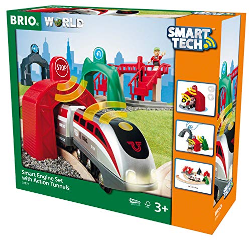 BRIO World Großes Smart Tech Reisezug Set