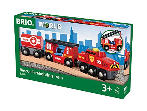 BRIO World Feuerwehr-Löschzug